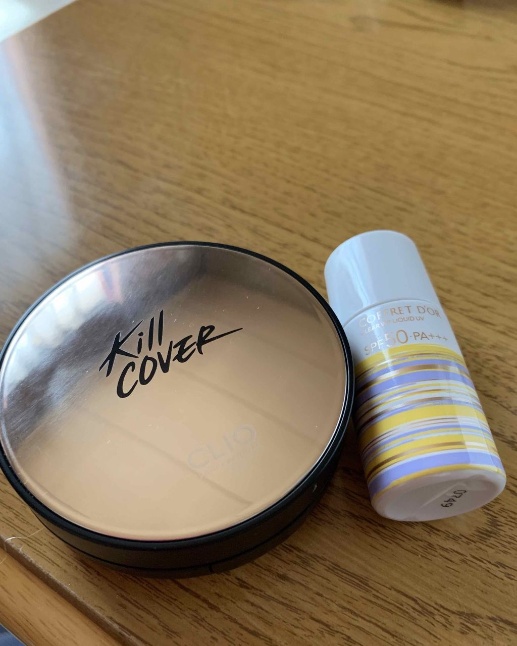 ユキエ on LIPS 「#コフレドール#ウォータープルーフファンデ#限定#使い切りサイ..」(2枚目)