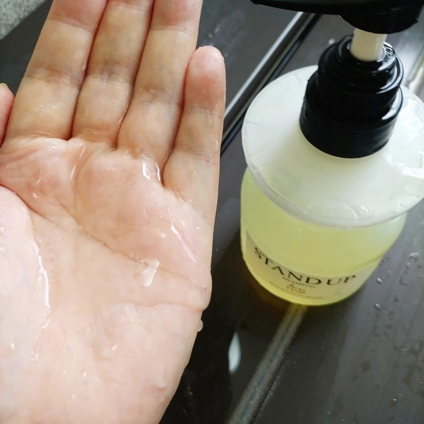 &be スタンドアップシャンプー/&be HAIR/市販シャンプーを使ったクチコミ(2枚目)