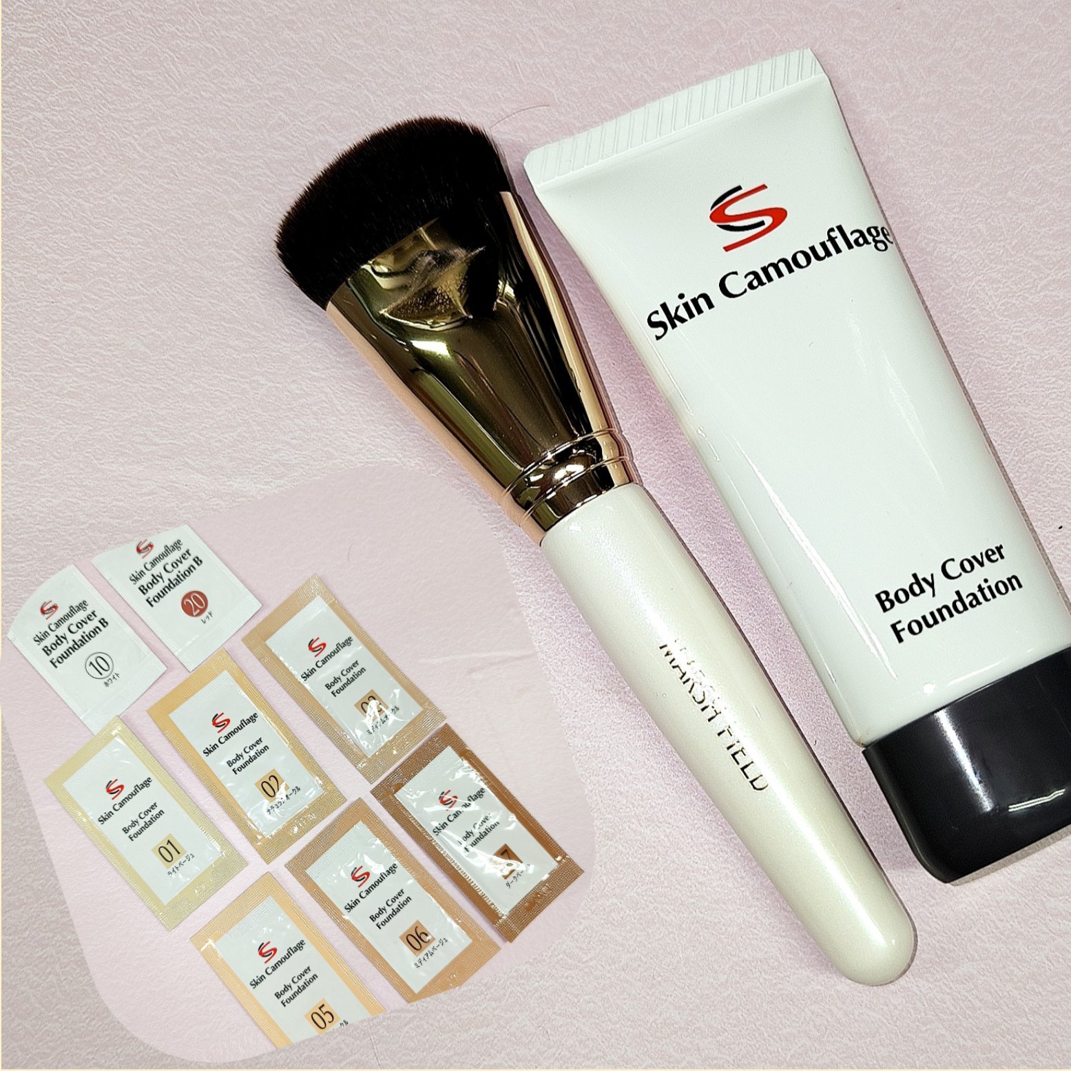 マーシュフィールド スリーウェイファンデブラシ/マーシュ・フィールド/メイクアップを使ったクチコミ（2枚目）