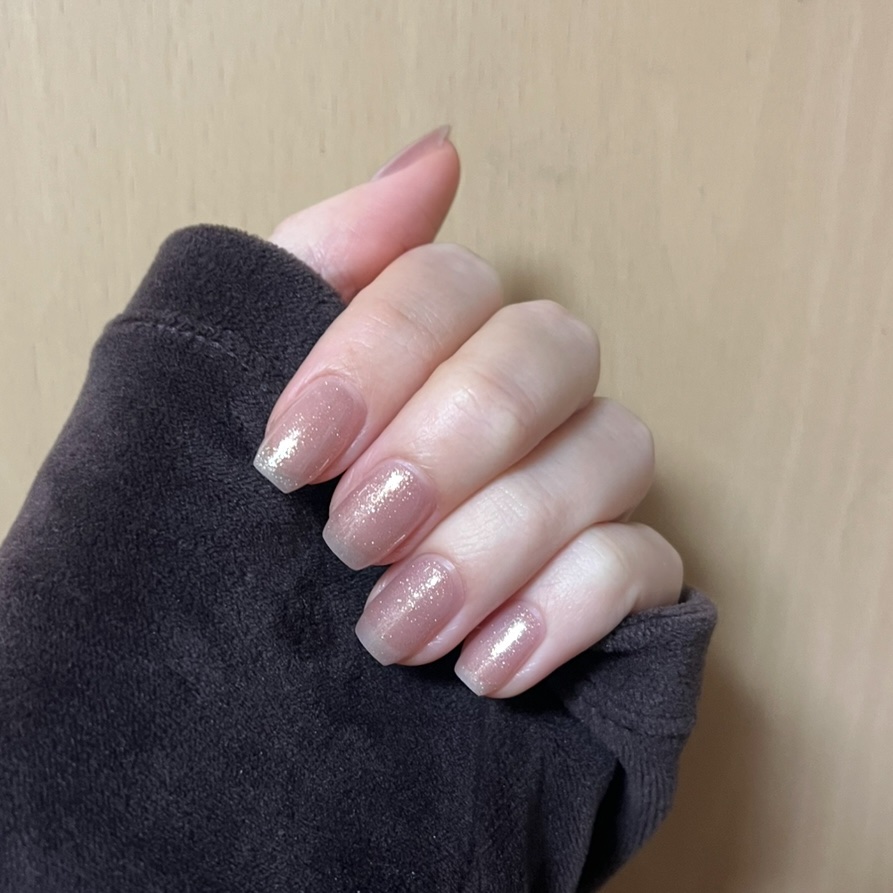 ジェルミー クリスタルトップジェル /ジェルミーワン/ジェルネイルを使ったクチコミ（2枚目）