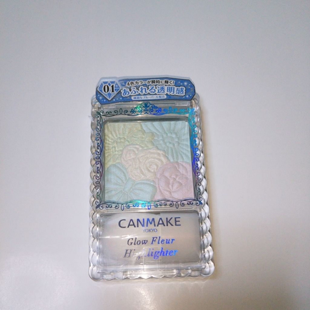 グロウフルールハイライター/キャンメイク/パウダーハイライトを使ったクチコミ（2枚目）