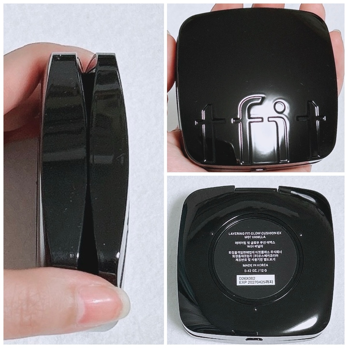 レイヤリングフィット グロークッションEX/TFIT/クッションファンデーションを使ったクチコミ（2枚目）