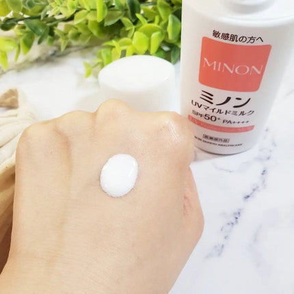 ミノンUVマイルドミルク/ミノン/日焼け止めミルクを使ったクチコミ(3枚目)