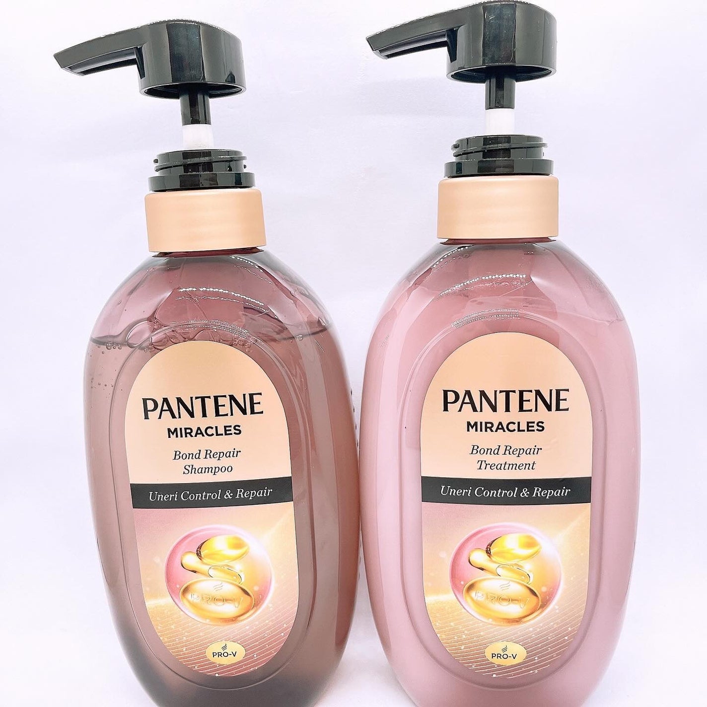 ミラクルズ うねりコントロール&リペア ボンドリペア シャンプー/トリートメント/パンテーン/市販シャンプーを使ったクチコミ(1枚目)