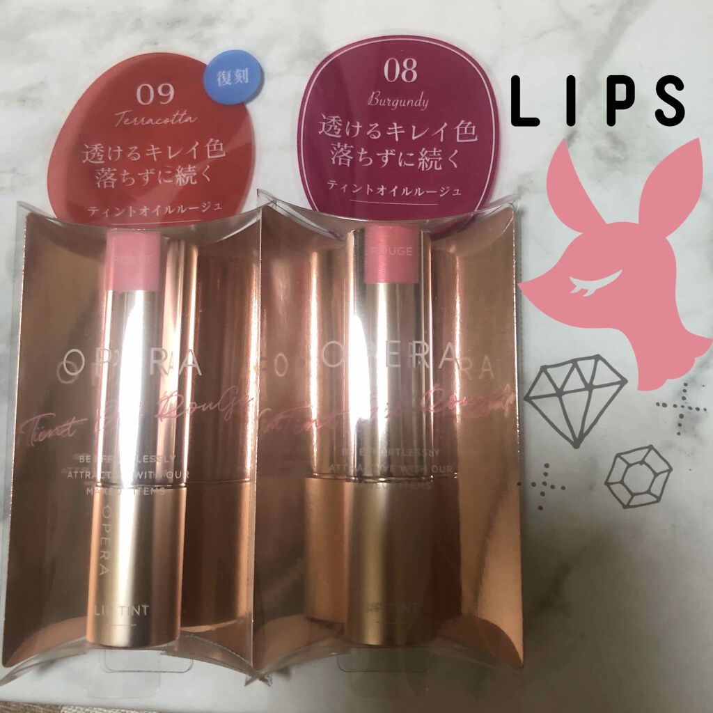 オペラ リップティント N/OPERA/リップティントを使ったクチコミ（3枚目）