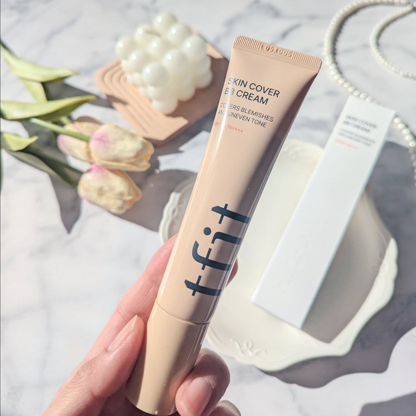 スキンカバーBBクリーム/TFIT/BBクリームを使ったクチコミ(2枚目)