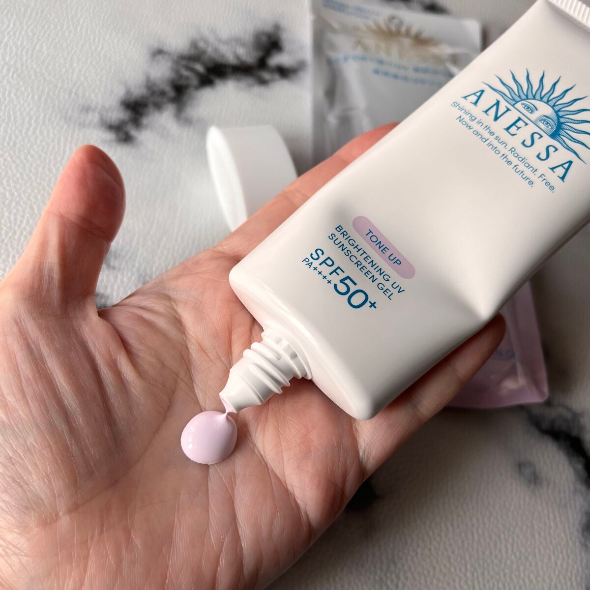 ブライトニングUV ジェル N/アネッサ/化粧下地を使ったクチコミ(1枚目)