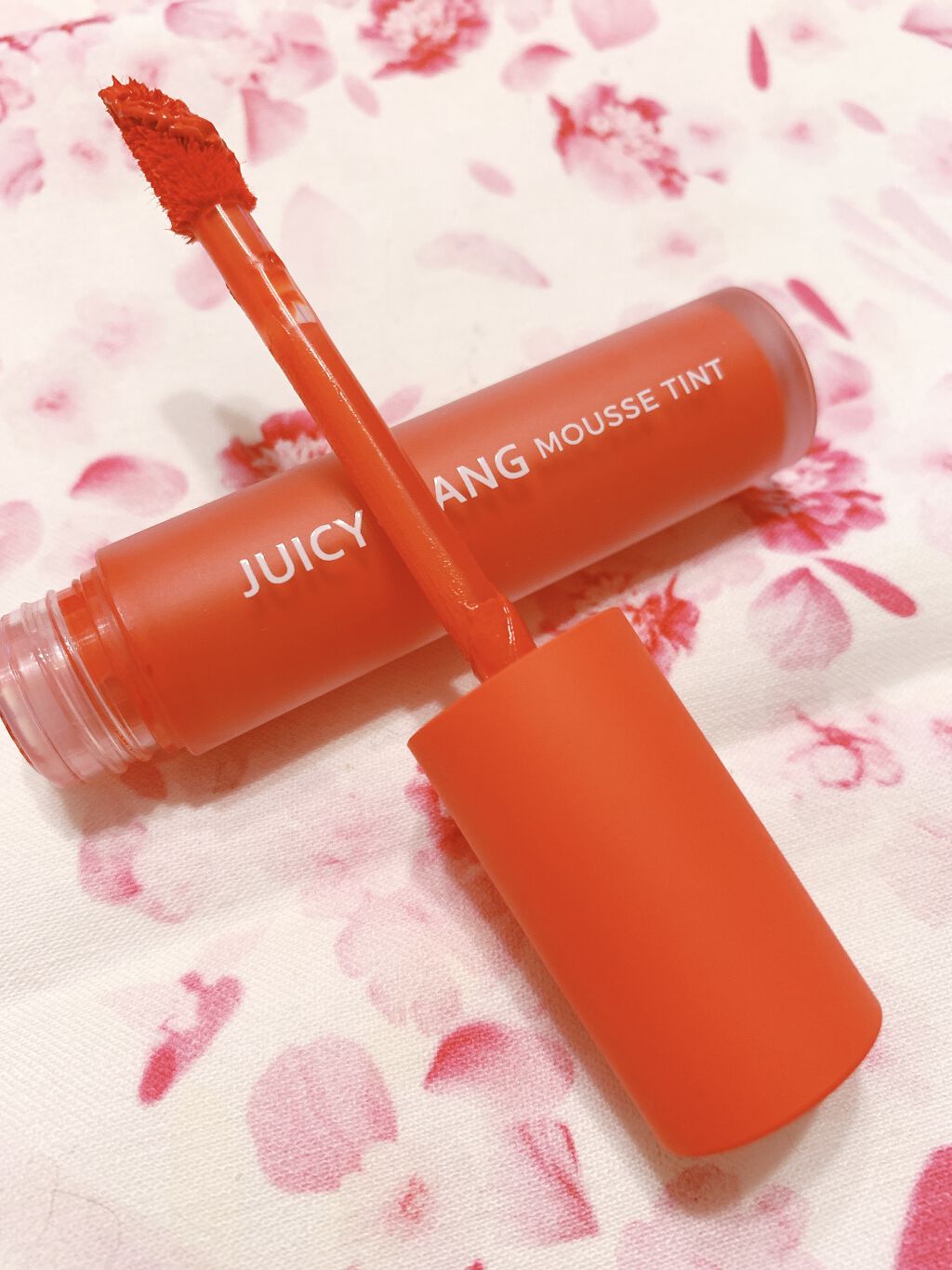 ジューシーパン ムースティント/A’pieu/リップティントを使ったクチコミ（2枚目）