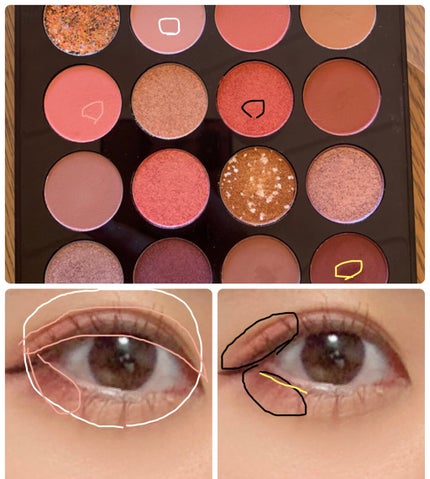 大英博物館 エジプトシリーズ アイシャドウパレット/ZEESEA/アイシャドウパレットを使ったクチコミ(2枚目)