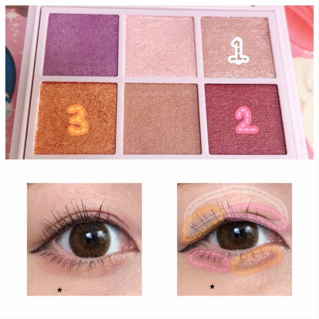 オーラクリエイション/BLEND BERRY/アイシャドウパレットを使ったクチコミ(2枚目)