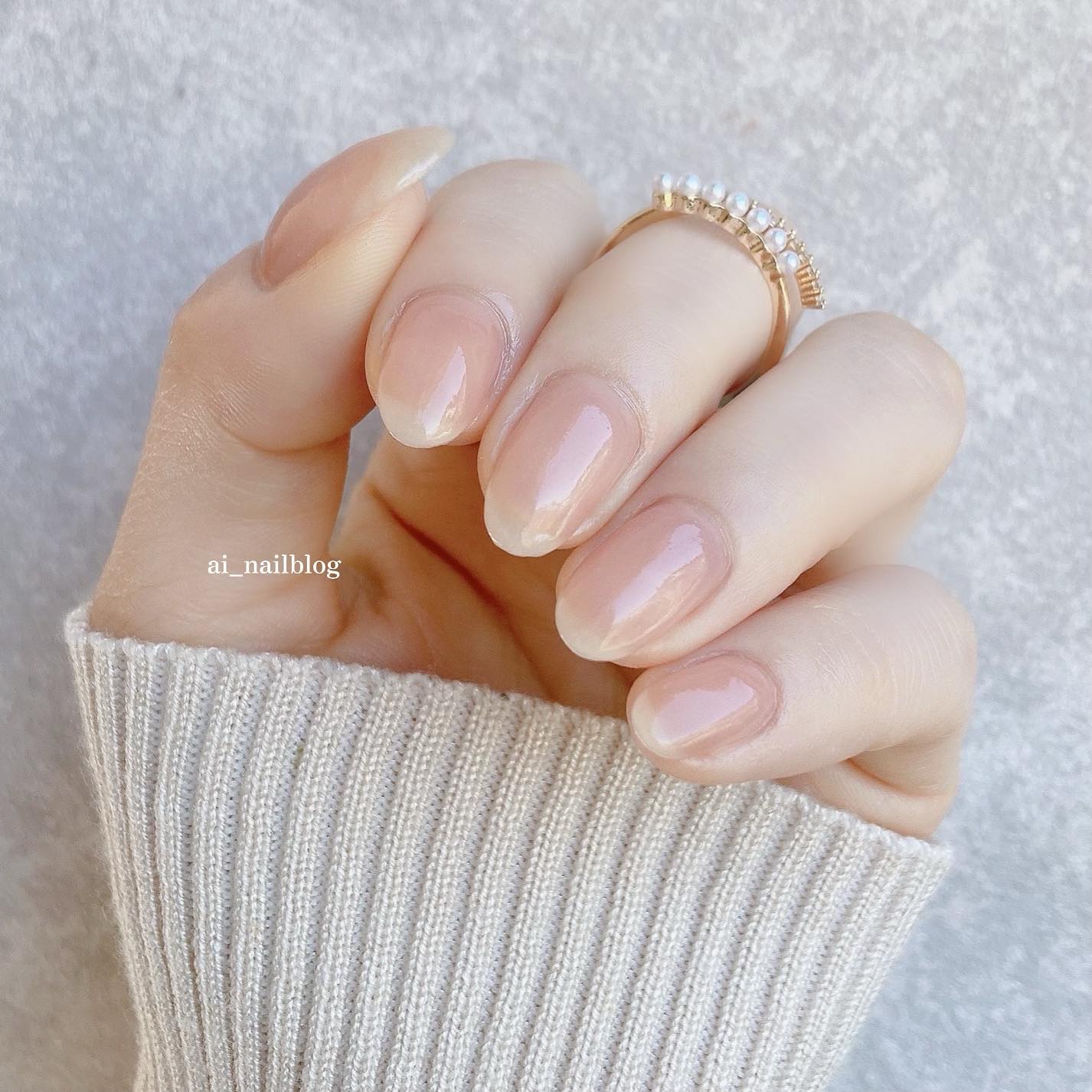 ロングルアージュネイルベースパーフェクター/LONGLEAGE/ネイルベースコートを使ったクチコミ（3枚目）