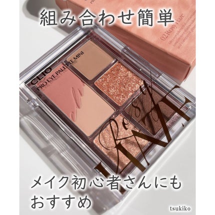 プロ アイパレット ミニ/CLIO/アイシャドウパレットを使ったクチコミ(1枚目)