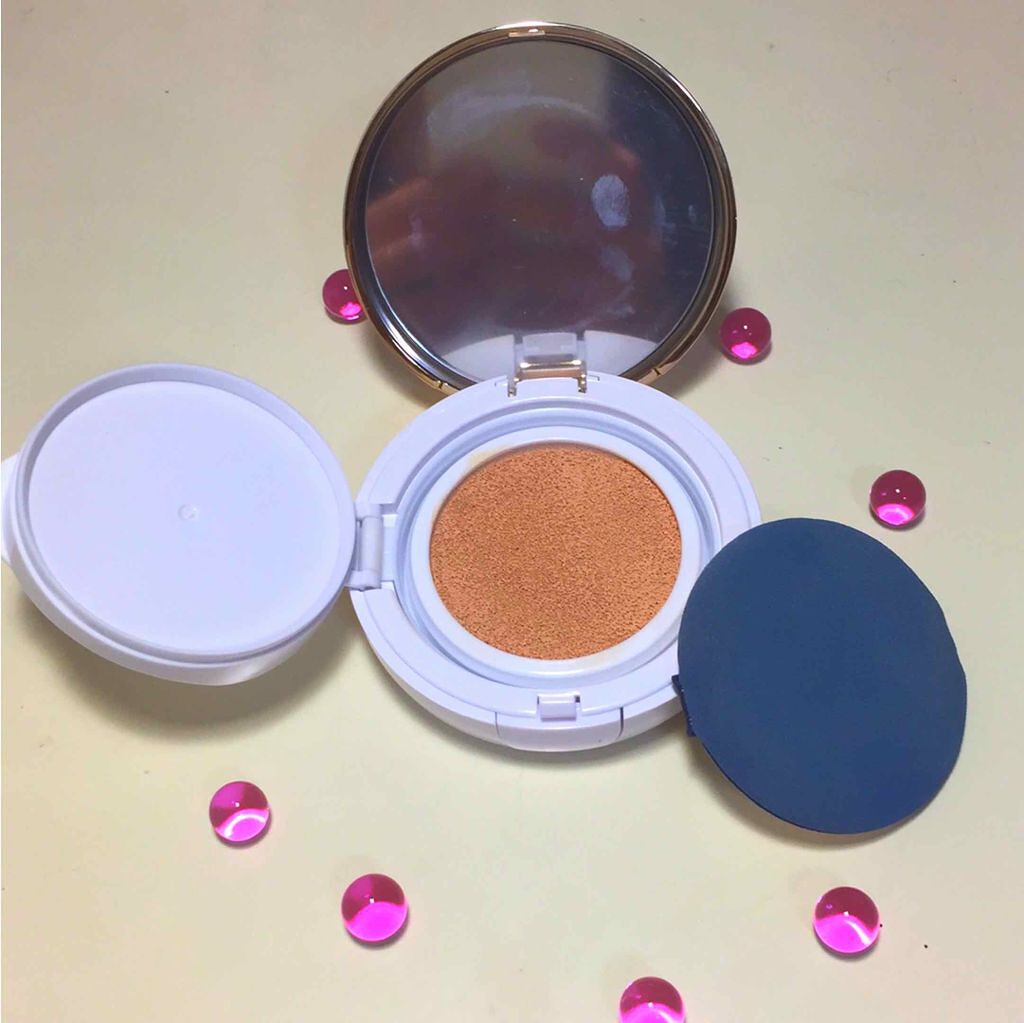 M クッション ファンデーション(モイスチャー)/MISSHA/クッションファンデーションを使ったクチコミ(2枚目)