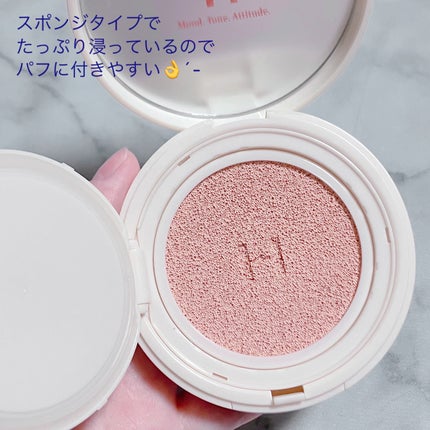 セカンドスキングロウクッション/hince/クッションファンデーションを使ったクチコミ(5枚目)