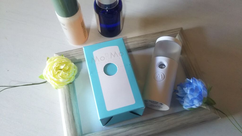 MOMOモバイルモイスチャー(携帯型フェイシャルスチーマー) MoMo