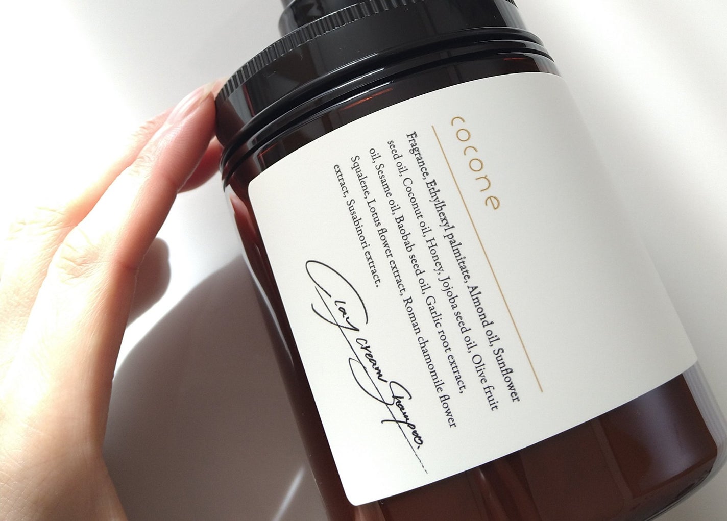 クレイクリームシャンプー(ディープモイスト)/cocone/市販シャンプーを使ったクチコミ(1枚目)