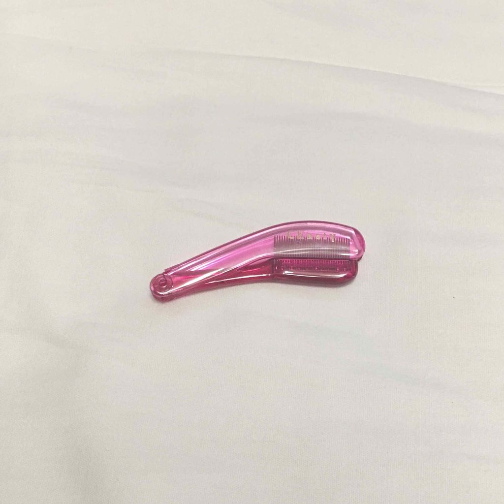 マスカラコーム メタルN(ナチュラル)/チャスティ/その他化粧小物を使ったクチコミ(1枚目)