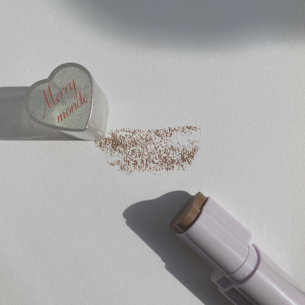 ラブクラッシュ ハートスティック シェーディング/Merrymonde/シェーディングを使ったクチコミ（2枚目）