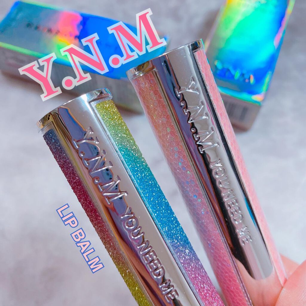 YNM  レインボーハニーリップバーム/YNM/リップバームを使ったクチコミ（1枚目）