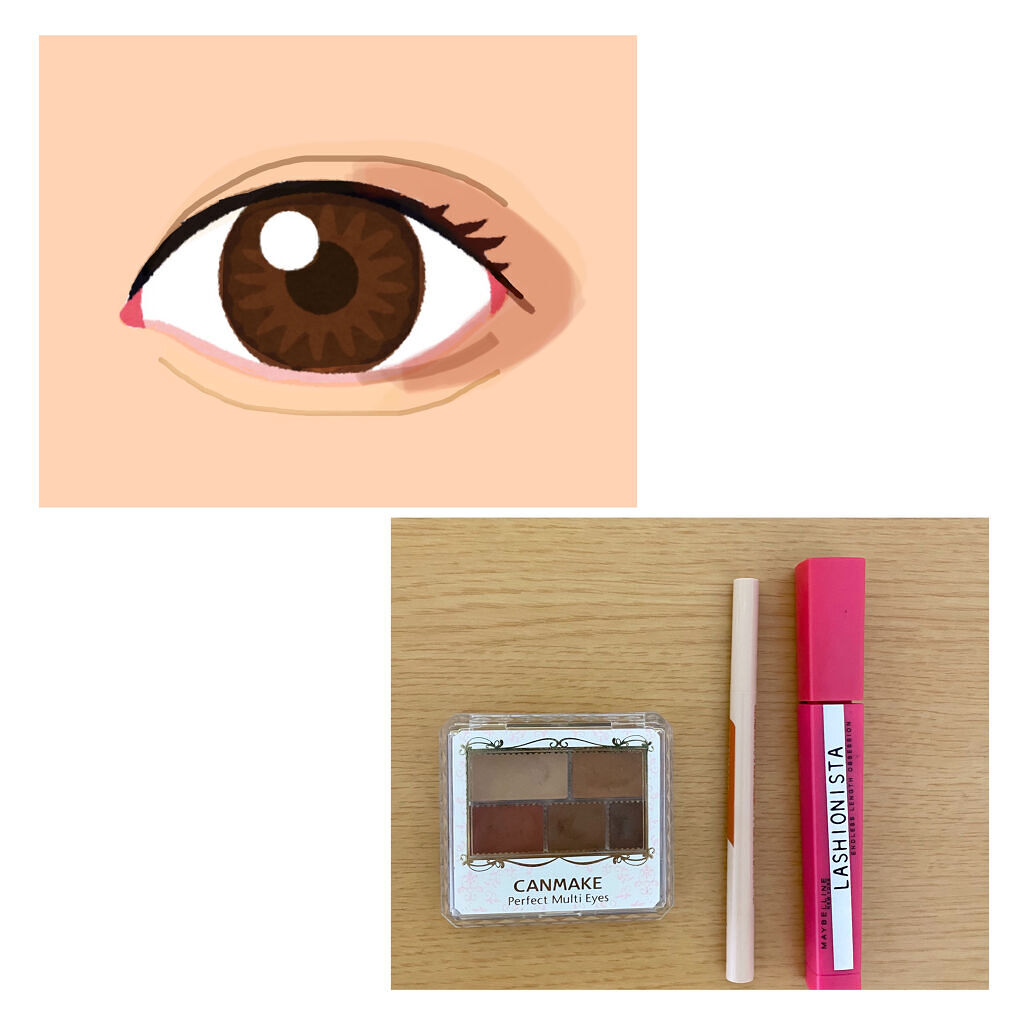 3wayスリムアイルージュライナー/キャンメイク/リキッドアイライナーを使ったクチコミ（1枚目）