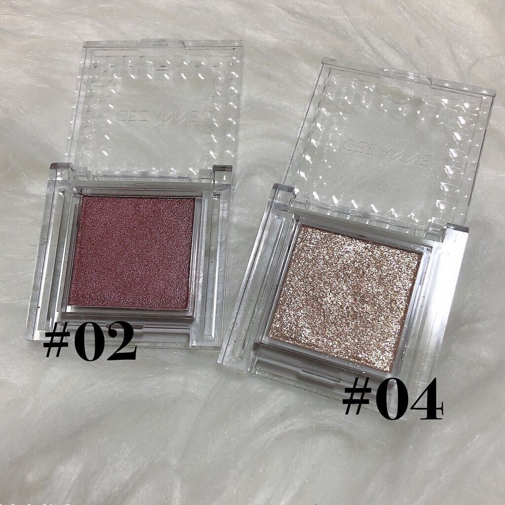 シングルカラーアイシャドウ/CEZANNE/単色アイシャドウを使ったクチコミ(2枚目)