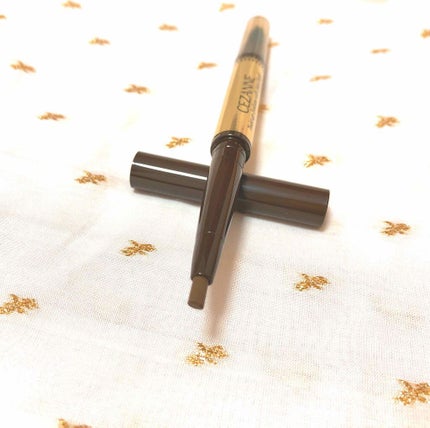 ブラシ付きアイブロウ繰り出し/CEZANNE/アイブロウペンシルを使ったクチコミ(3枚目)