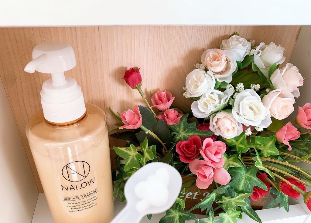 ディープモイスト シャンプー／トリートメント/NALOW/市販シャンプーを使ったクチコミ（3枚目）