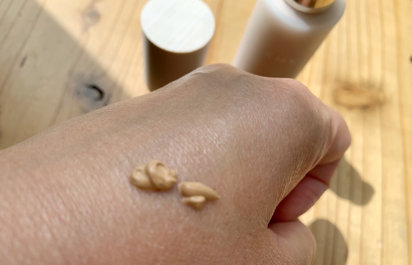 RMK ラスティング ジェルクリーミィファンデーション/RMK/クリーム・エマルジョンファンデーションを使ったクチコミ(2枚目)