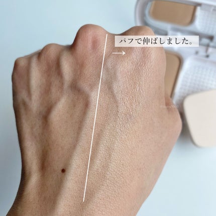 パウダーファンデーション/media luxe/パウダーファンデーションを使ったクチコミ(4枚目)