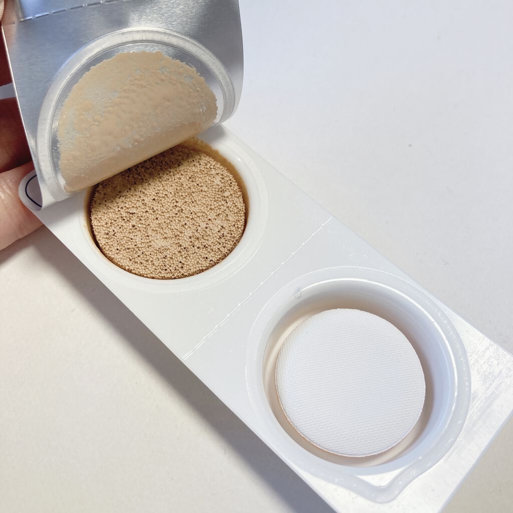 クリアカバークッション/rom&nd/クッションファンデーションを使ったクチコミ（3枚目）