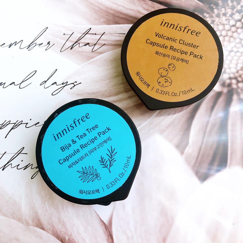 カプセルレシピパック N VC/innisfree/洗い流すパック・マスクを使ったクチコミ(1枚目)