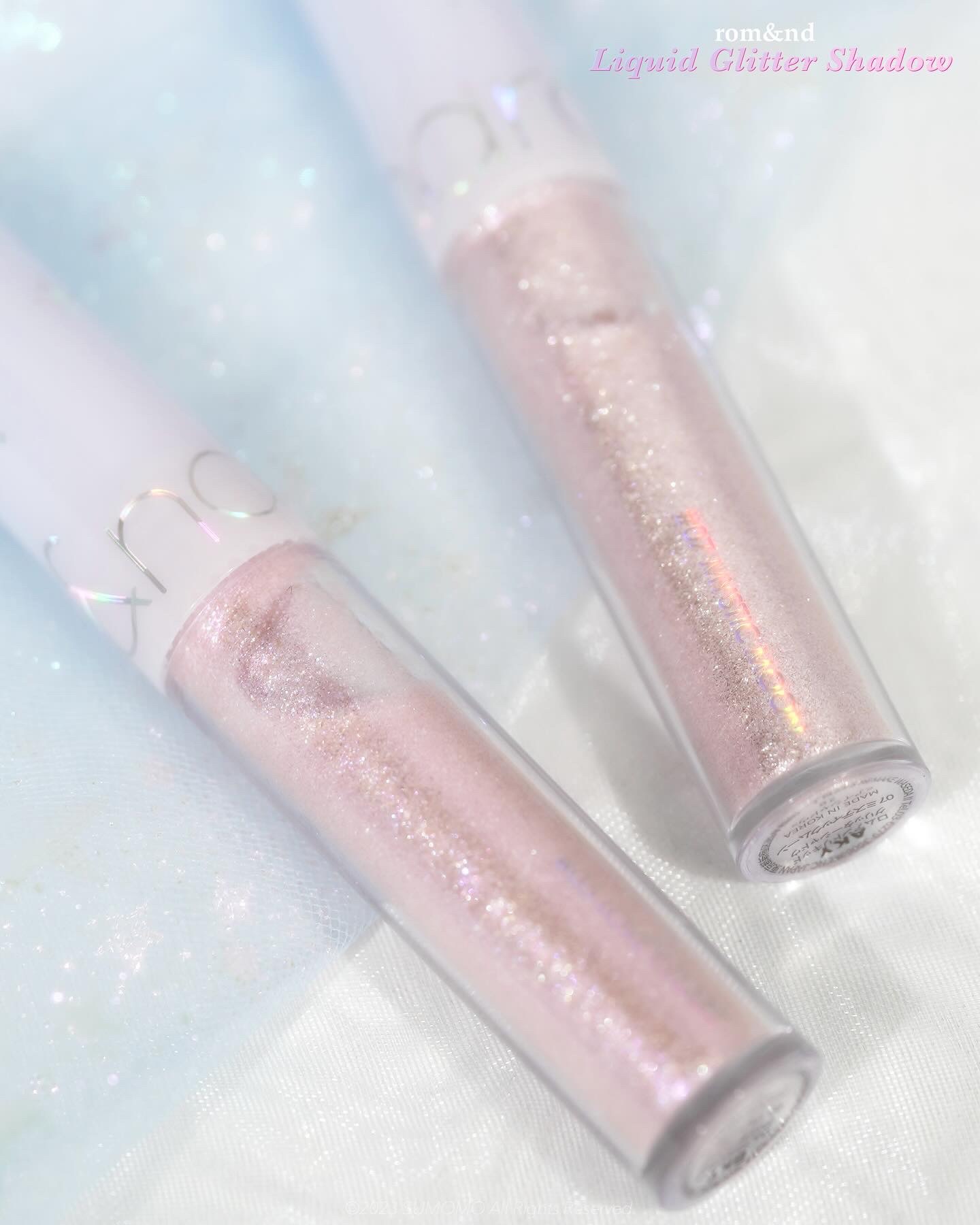 リキッド グリッター シャドウ/rom&nd/グリッターを使ったクチコミ（3枚目）