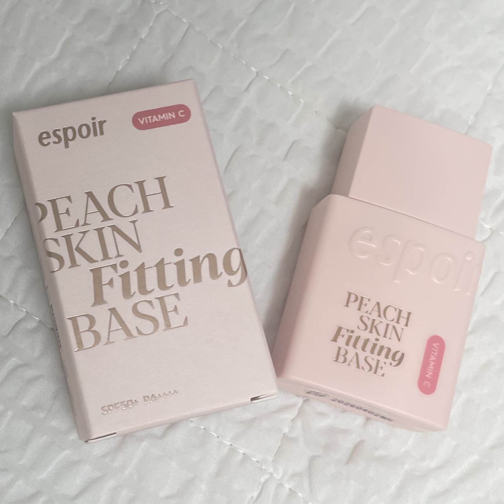 ピーチスキンフィッティングベース オールニュー SPF50 PA++++/espoir/化粧下地を使ったクチコミ（1枚目）