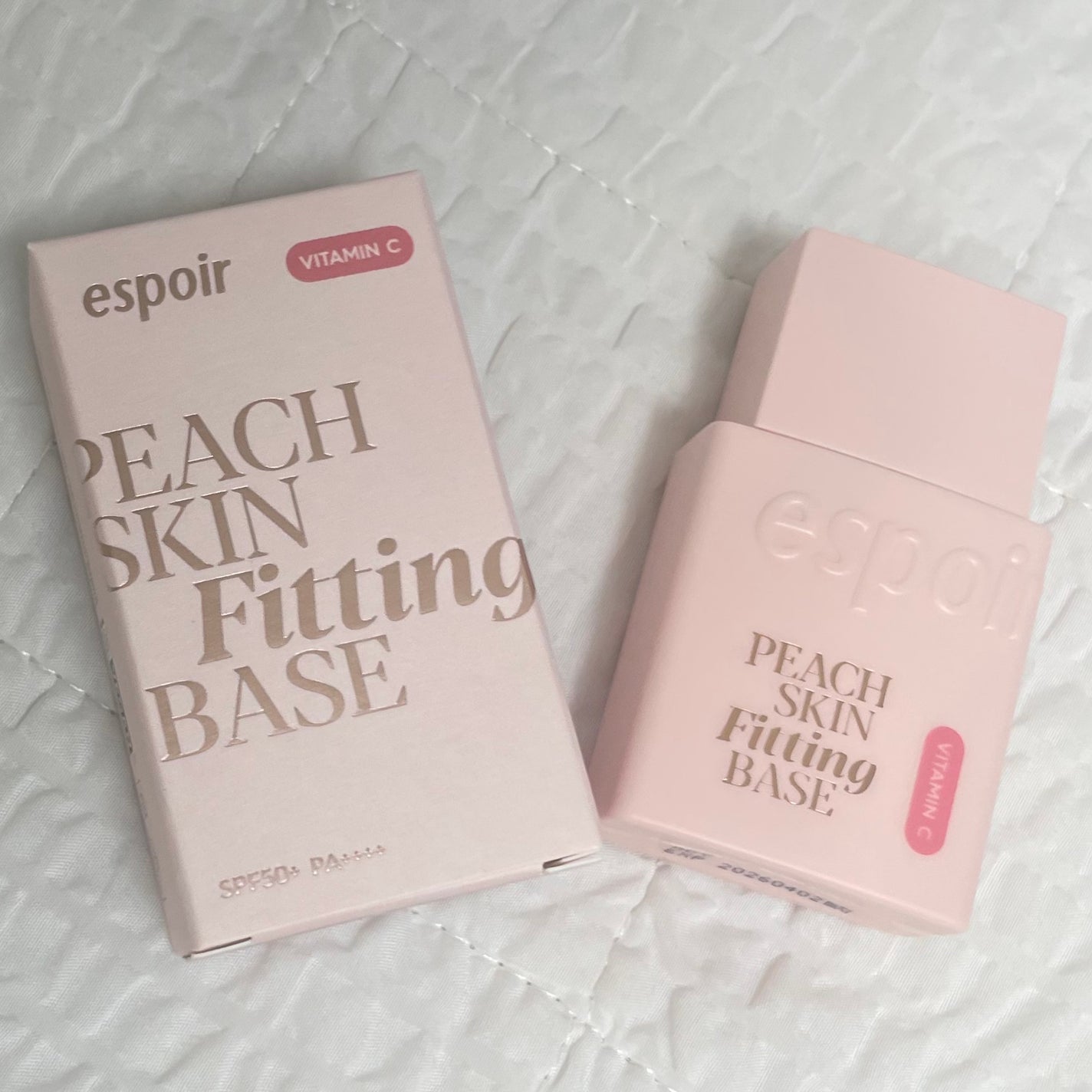 ピーチスキンフィッティングベース オールニュー SPF50 PA++++/espoir/化粧下地を使ったクチコミ(1枚目)