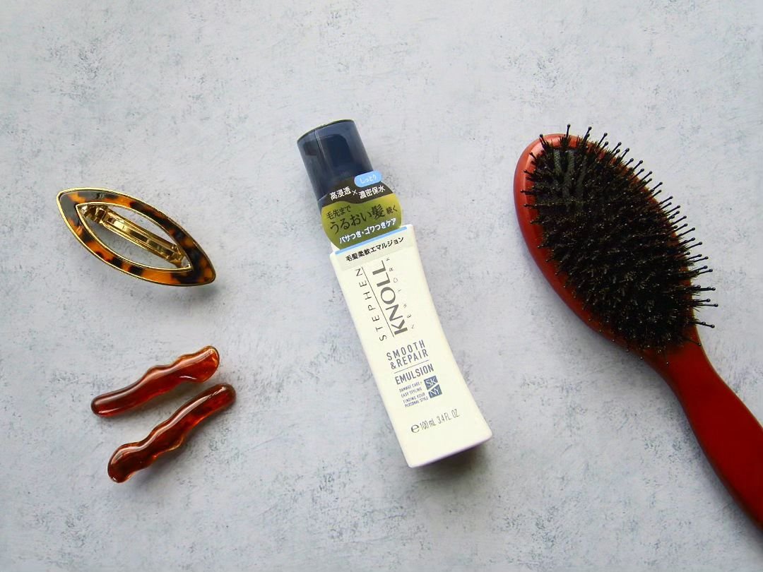 モイスチュアソフニング エマルジョン スムースリペア/スティーブンノル ニューヨーク/ヘアミルクを使ったクチコミ（2枚目）