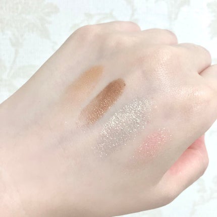 マイカラー デュオシャドウ/FAVES BEAUTY/アイシャドウパレットを使ったクチコミ(2枚目)