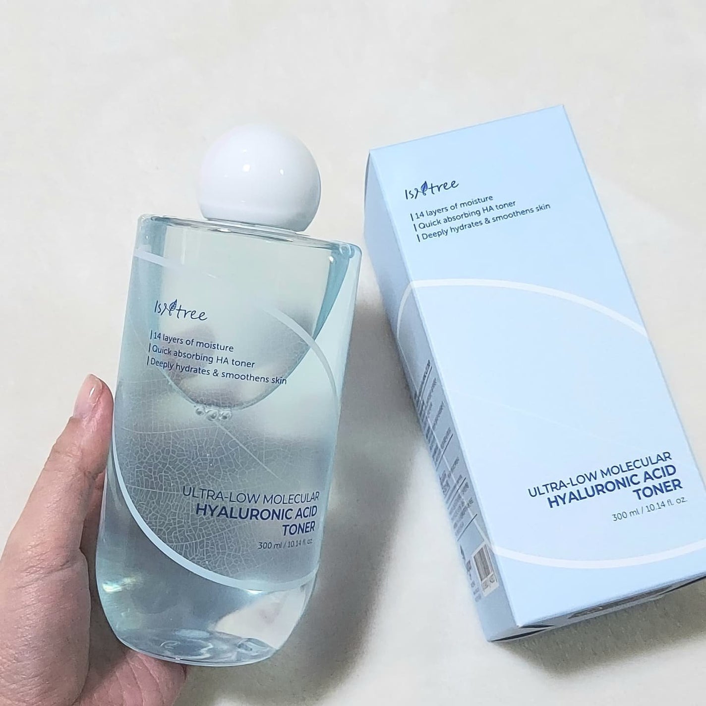 超低分子ヒアルロン酸トナー/Isntree/化粧水を使ったクチコミ(4枚目)