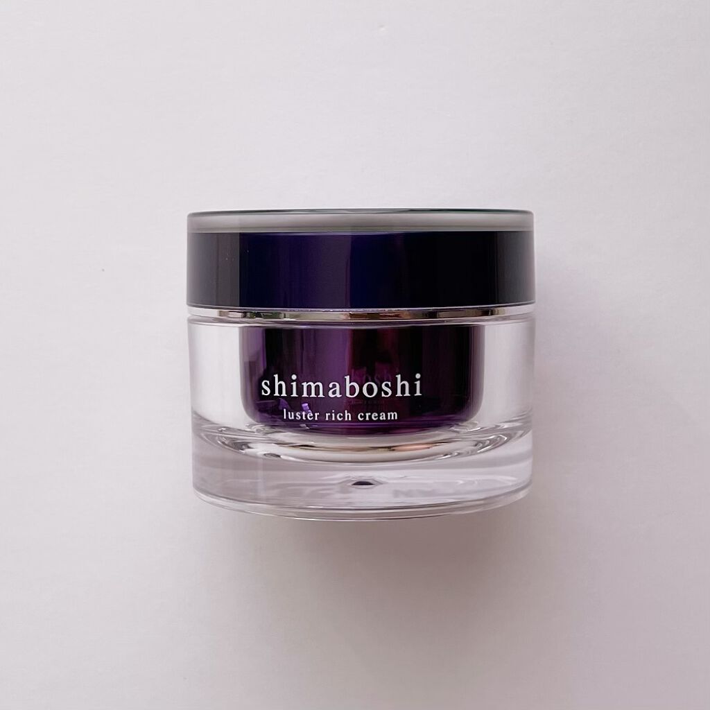 ラスターリッチクリーム/shimaboshi/フェイスクリームを使ったクチコミ（1枚目）