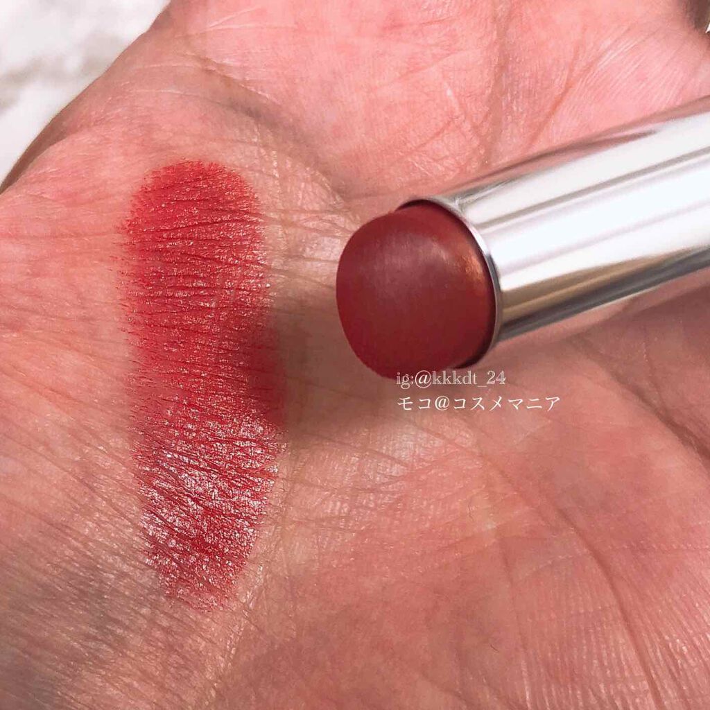 ちふれ リップスティック Yのクチコミ「ちふれ リップスティックY。



こちらは、545 レッド系。



コーラルよりのレッドに.....」（3枚目）