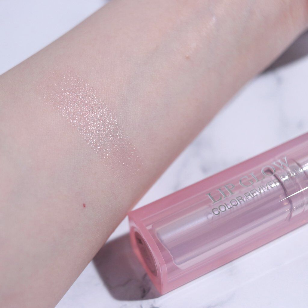 【旧】ディオール アディクト リップ グロウ 001 ピンク/Dior/リップケアを使ったクチコミ（2枚目）