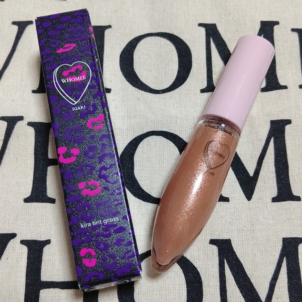 キラティントグロス/WHOMEE/リップティントを使ったクチコミ（1枚目）