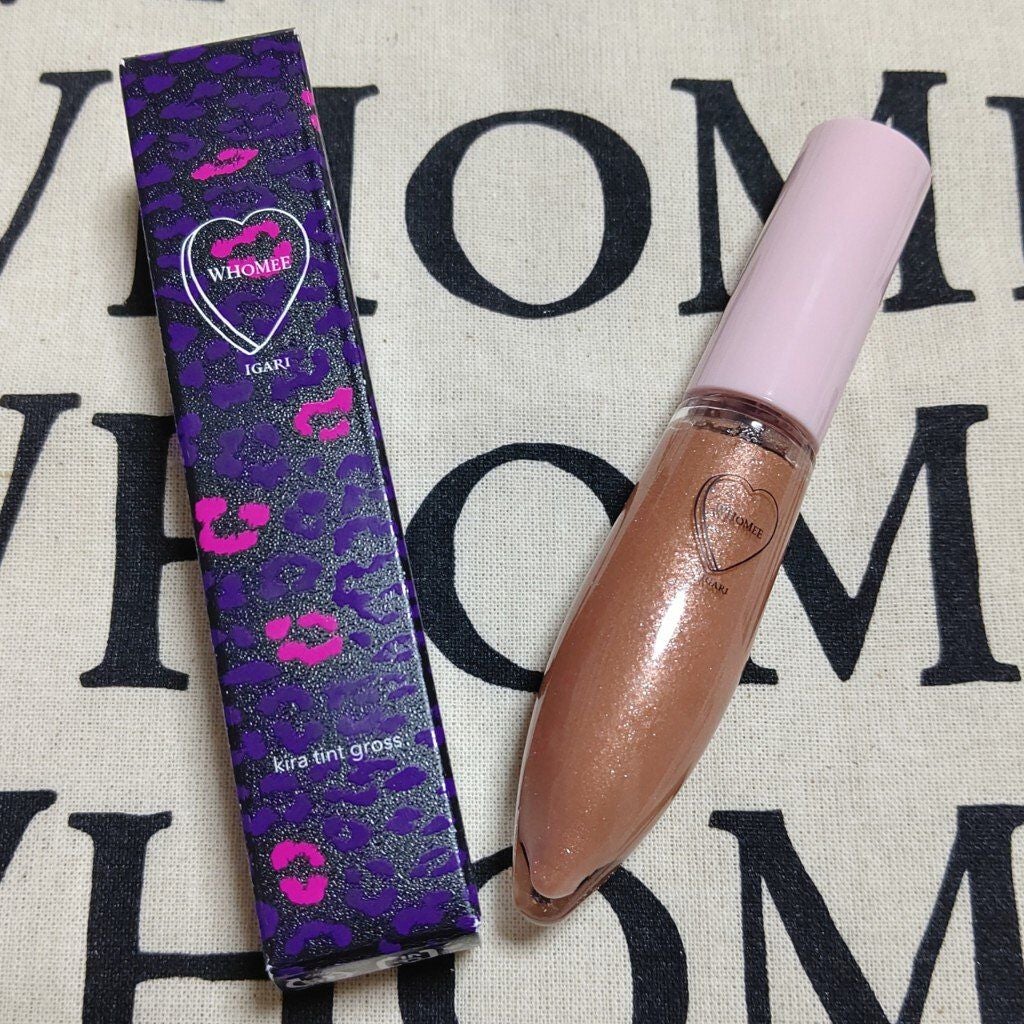 キラティントグロス/WHOMEE/リップティントを使ったクチコミ(1枚目)