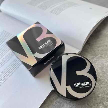 V3 エキサイティングファンデーション/SPICARE/クッションファンデーションを使ったクチコミ(1枚目)