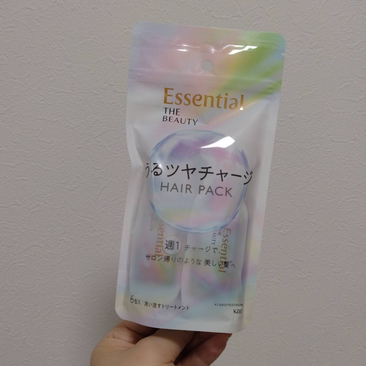 ザビューティ うるツヤチャージヘアパック/エッセンシャル/ヘアマスク・ヘアパックを使ったクチコミ（1枚目）