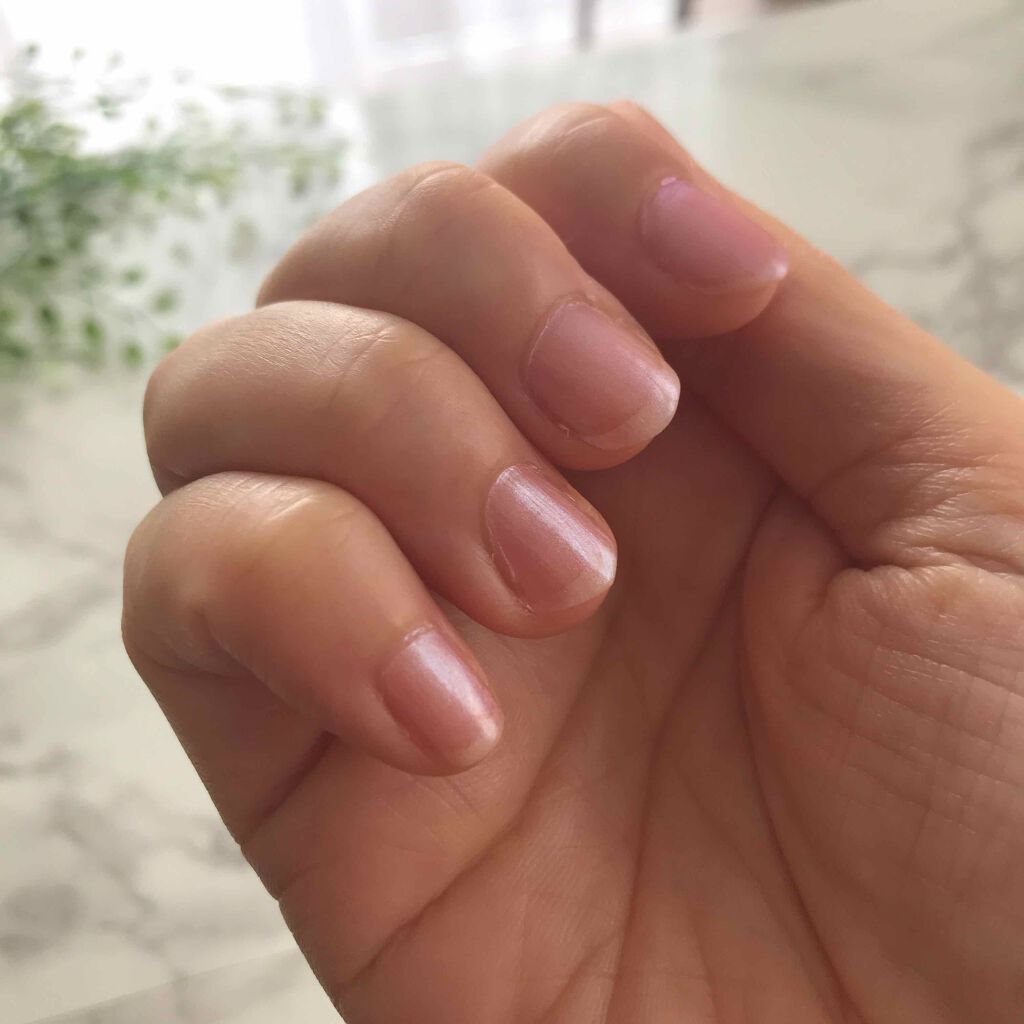 ネイルホリック Sheer pearl color/ネイルホリック/マニキュアを使ったクチコミ(1枚目)