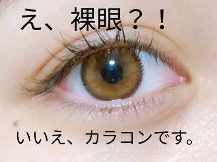 ViVi Ring 1day/OLENS/ワンデー(1DAY)カラコンを使ったクチコミ(1枚目)