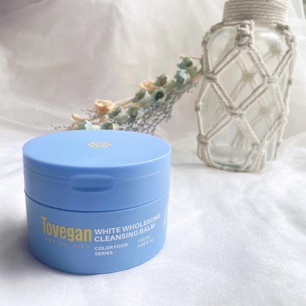 カラーフードシリーズホワイトホールサムクレンジングバーム/Tovegan/クレンジングバームを使ったクチコミ(1枚目)