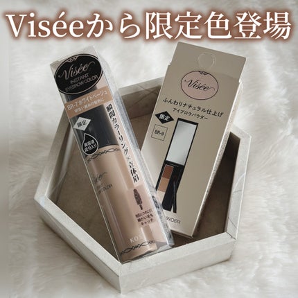 ヴィセ リシェ インスタント アイブロウ カラー/Visée/眉マスカラを使ったクチコミ(2枚目)