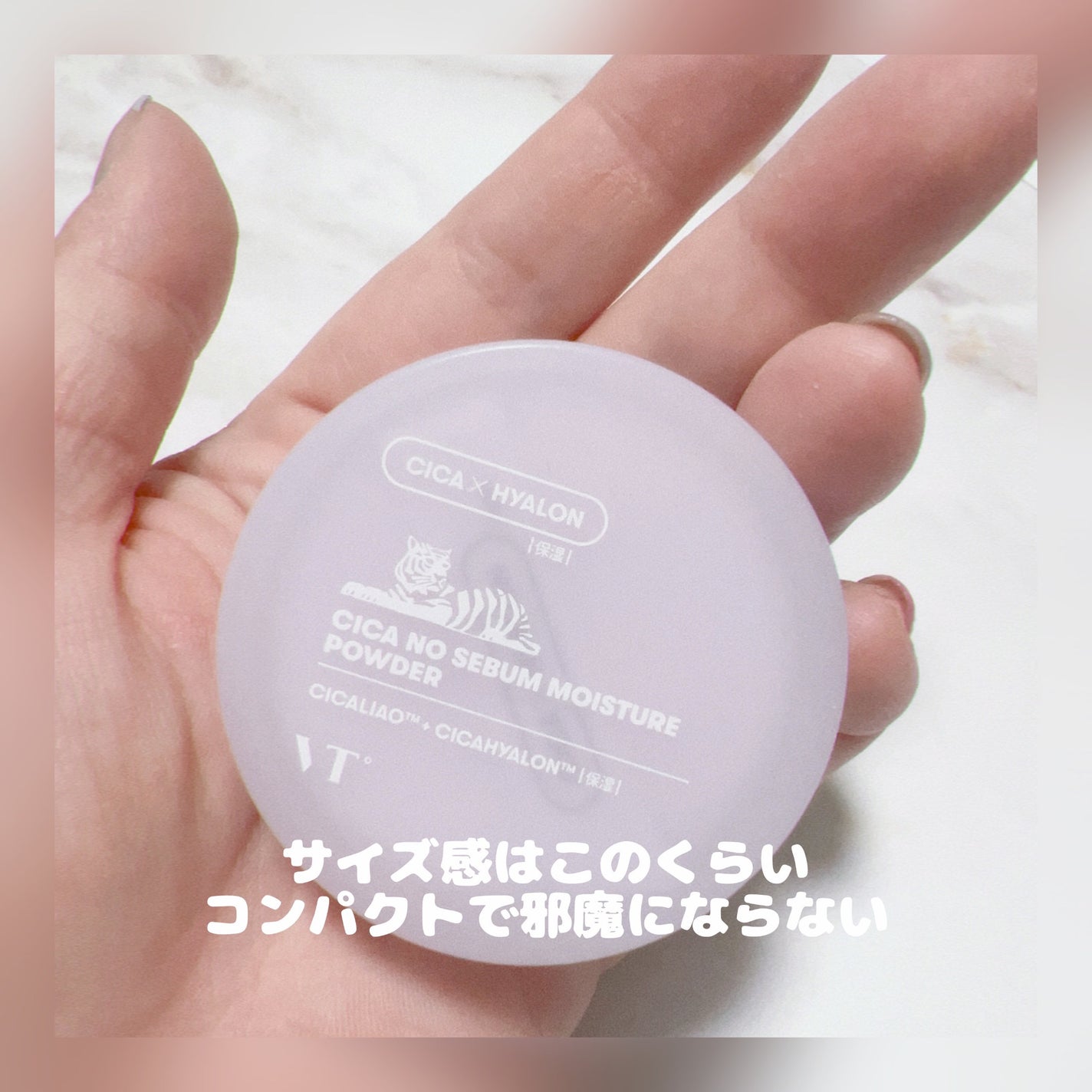 VT CICA ノーセバムモイスチャーパウダー/VT/ルースパウダーを使ったクチコミ(2枚目)