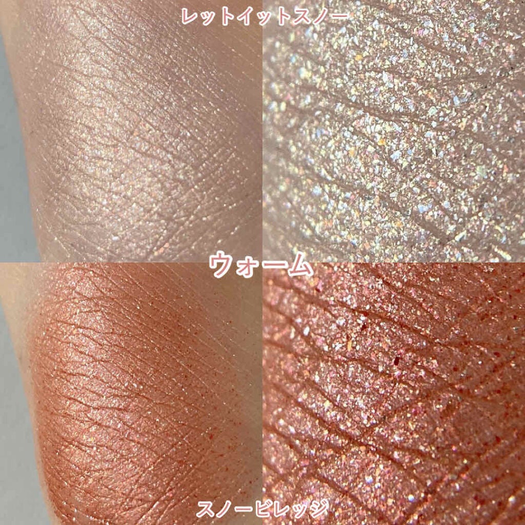 グリッタースノー エアームースアイズパレット/ETUDE/アイシャドウパレットを使ったクチコミ(4枚目)